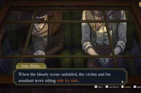  How to complete the “What the Witnesses Really Saw” cross-examination in The Adventure of the Runaway Room – The Great Ace Attorney Chronicles 