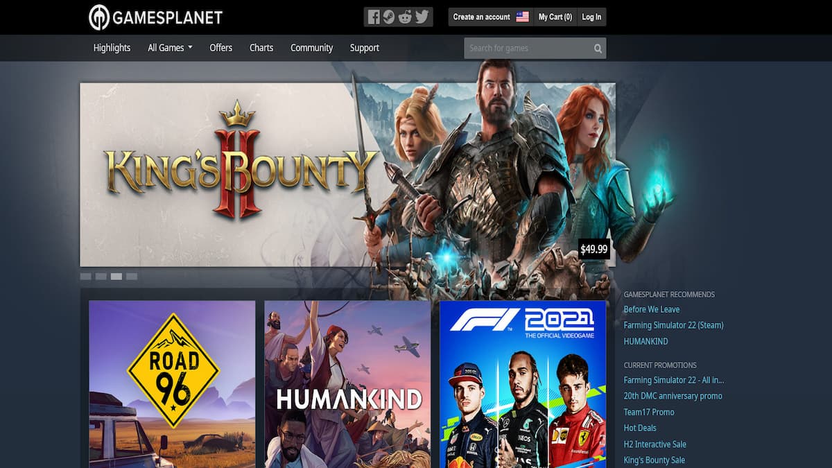 Gamesplanet PC Steam