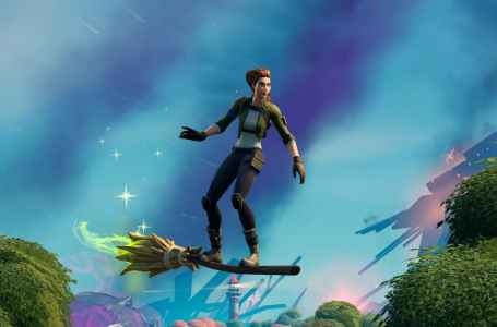  How to land while riding a witch’s broom in Fortnite for Fortnitemares 2021 