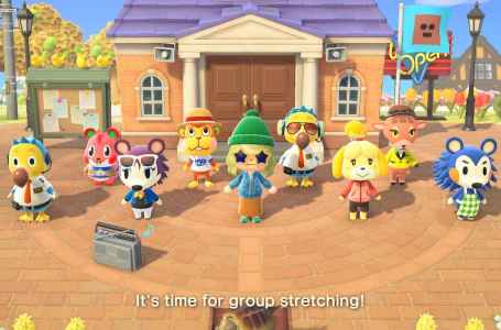  How to take part in a group stretching session in Animal Crossing New Horizons’ 2.0.0 Update 