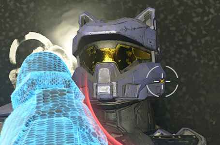  How to get the Cat-Eared Spartan Bot Meowlnir to appear in Halo Infinite 