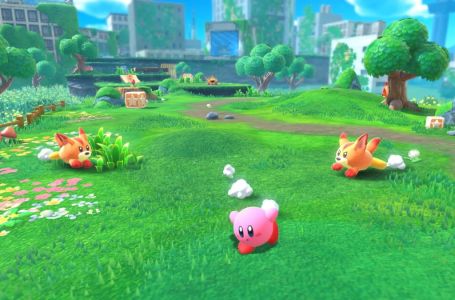  What is the release date of Kirby and the Forgotten Land? 