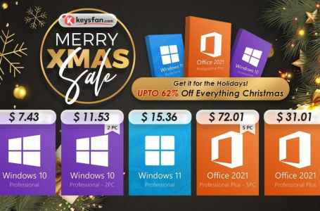  Save up to 60% on Microsoft Office, Windows 11 Pro, and more during the Keysfan Christmas Sale 