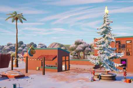  All Holiday Tree locations in Fortnite Chapter 3 Winterfest 2021 