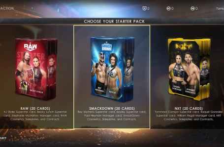  Which MyFaction starter pack should you choose in WWE 2K22? 