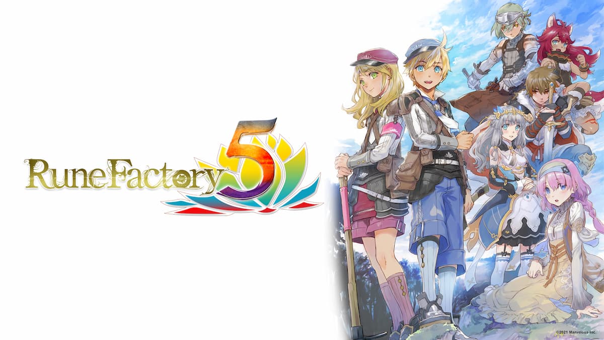 Rune Factory 5 Key Art