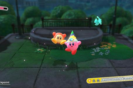  All Hidden Waddle Dee locations in Through the Tunnel in Kirby and the Forgotten Land 