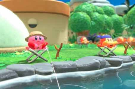  How does fishing work in Kirby and the Forgotten Land 