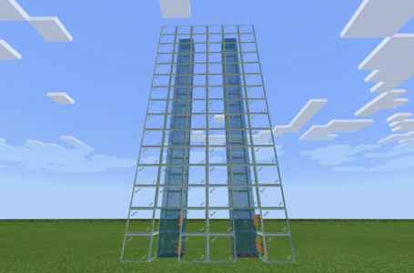  How to make an easy water elevator in Minecraft 