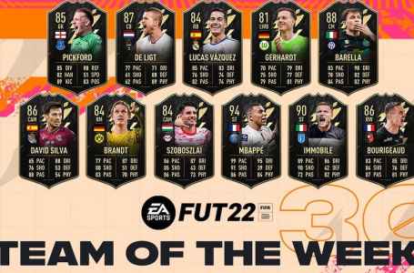  The FIFA 22 Ultimate Team ToTW: Week 30 (April 13) 