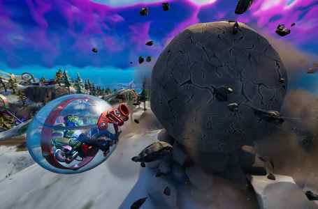  How to boost into a Runaway Boulder and dislodge it with a Baller in Fortnite Chapter 3 Season 3 