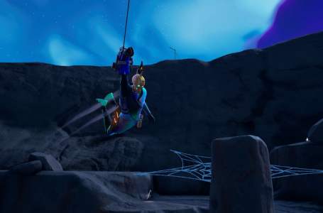  How to use the Grapple Glove to catch a zipline while airborne in Fortnite Chapter 3 Season 3 