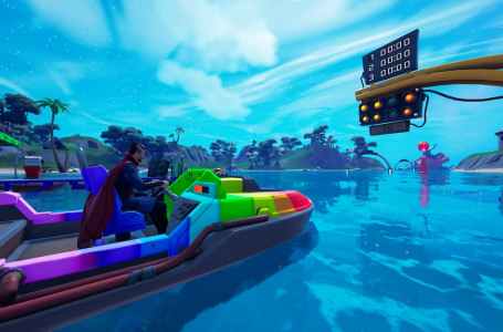  How to complete a lap around the boat race circuit after the starting countdown in Fortnite Chapter 3 Season 3 