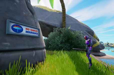  How to remove No Sweat signs from recalled products and place them in an official bin in Fortnite Chapter 3 Season 3 