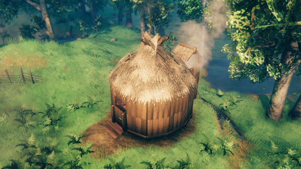 The Greenhorn Hut in Valheim Exterior