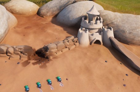  Fortnite teasing Lord of the Rings crossover with a Helms Deep sand castle 