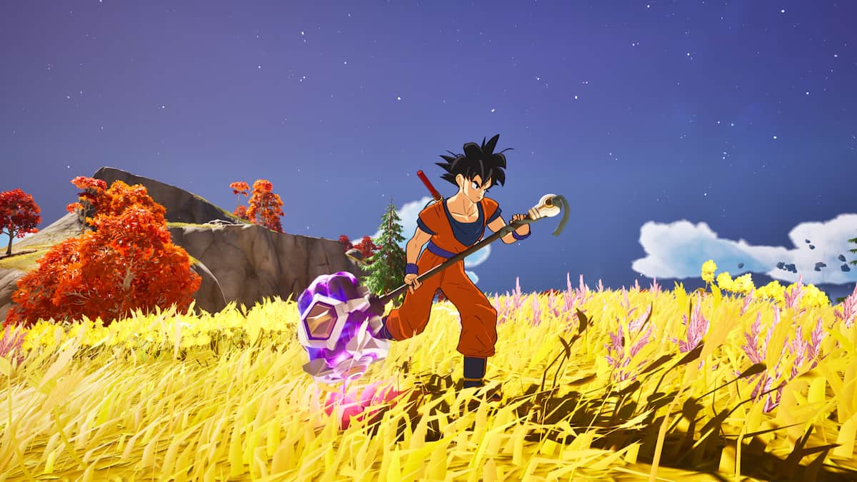 Goku in Fortnite