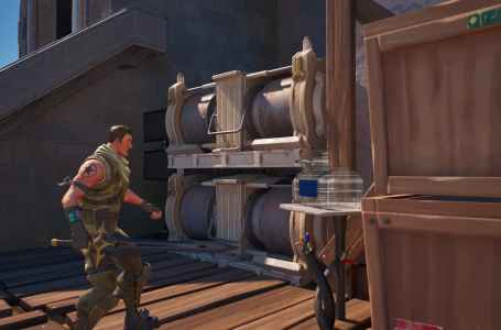  How to install construction materials at the gate in Fortnite Chapter 4 Season 1 