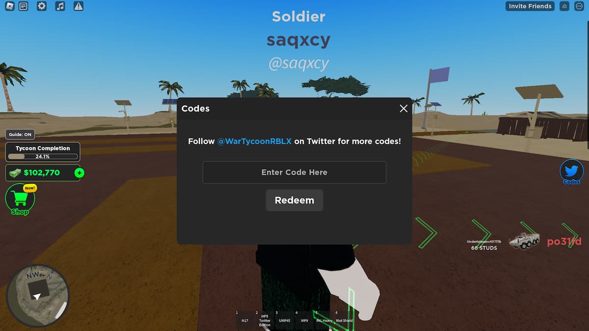 Roblox War Tycoon codes (April 2024) Gamepur