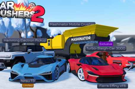  Roblox Car Crushers 2 codes (January 2023) – Do any exist? 