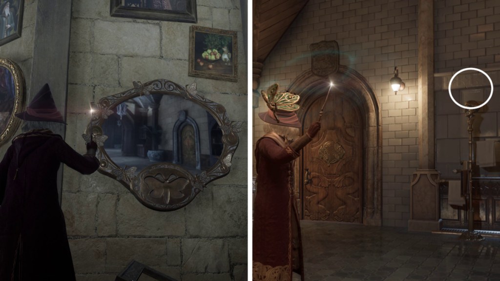 Moth Mirror Location 3 in Hogwarts Legacy