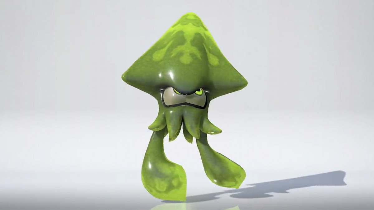 The Kraken model in Splatoon 3