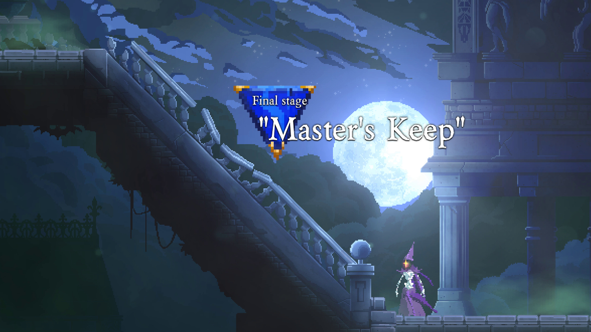 Entering the Master's Keep in Dead Cells Return to Castlevania