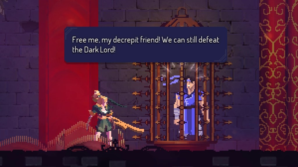 Finding Richter Cage in Dead Cells Return to Castlevania