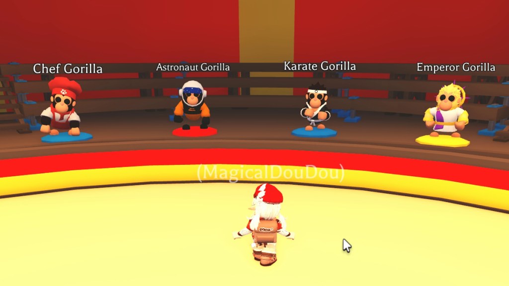 Gorilla Fairground Quest NPCs in Adopt Me