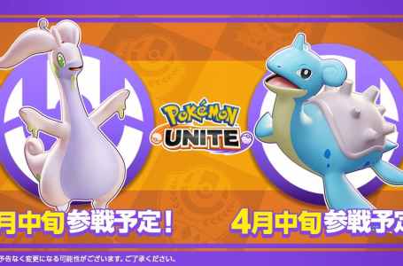  Lapras and Goodra join the fray in Pokémon Unite soon with some fancy Holowear 