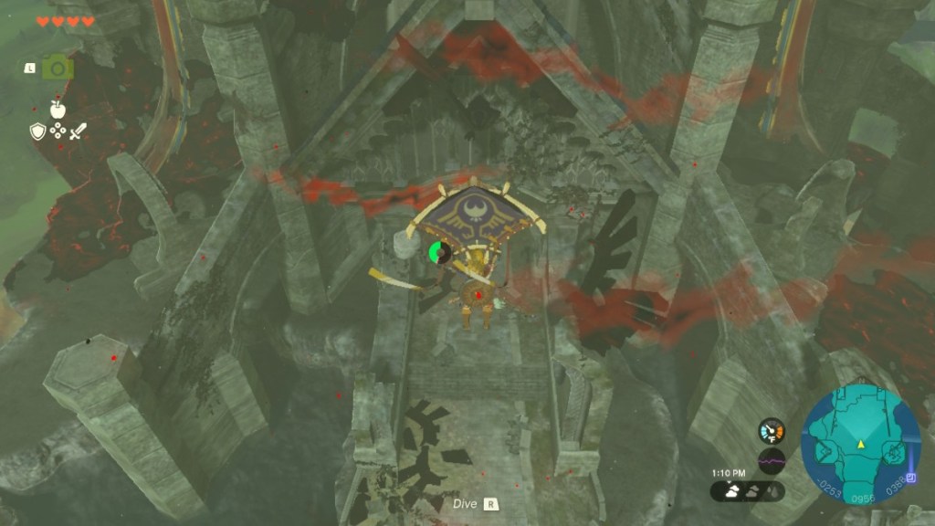 Tears of the Kingdom Glider Hyrule Castle