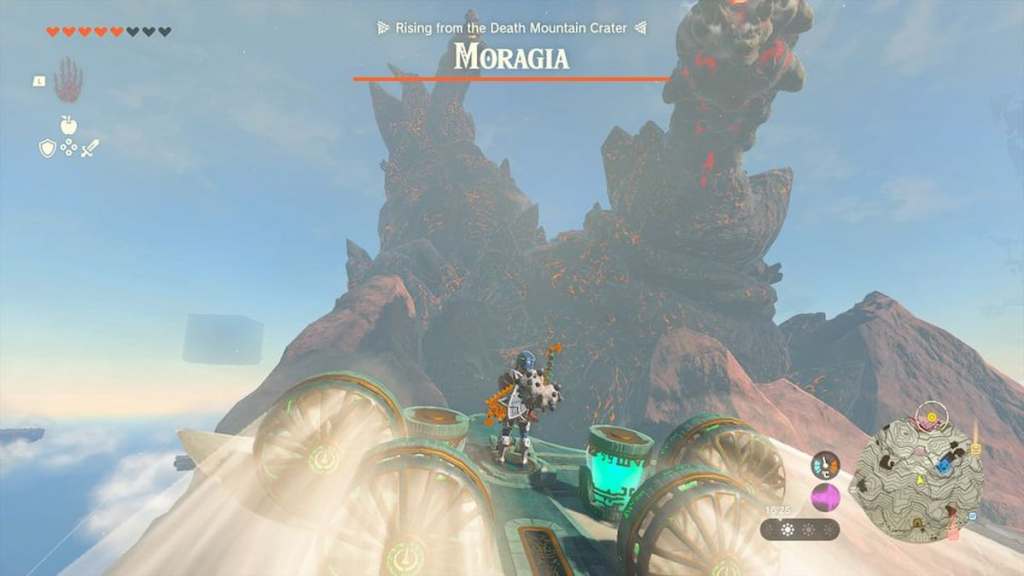 Moragia boss fight flying The Legend of Zelda Tears of the Kingdom 1