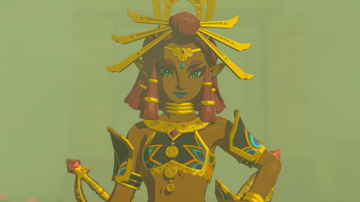 Riju of the Gerudo Tribe in The Legend of Zelda: Tears of the Kingdom