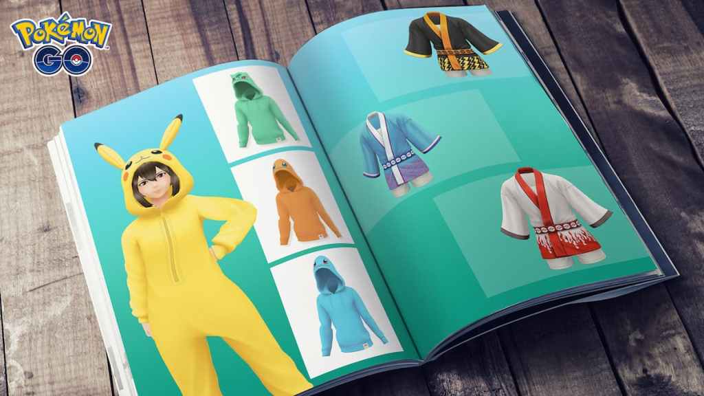 Pokemon Go Clothing Update