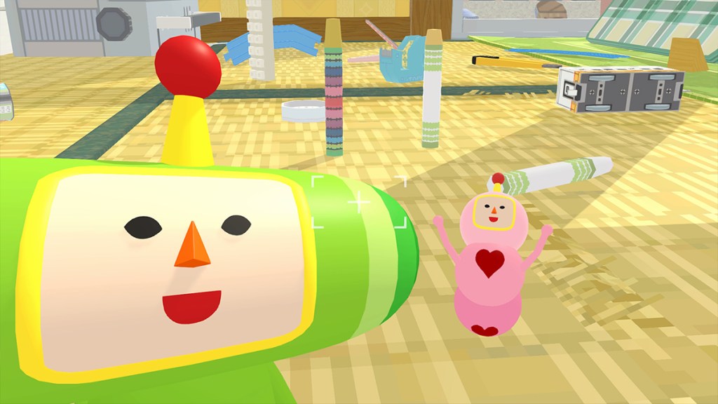 we love katamari selfie with cousin