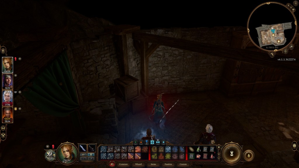 Alchemist Laboratory Lever Location in the apothecary cellar in Baldur's Gate 3