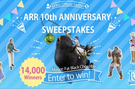  How to Enter The Final Fantasy 14 10th Anniversary Sweepstakes – Win A Fat Black Chocobo Whistle 