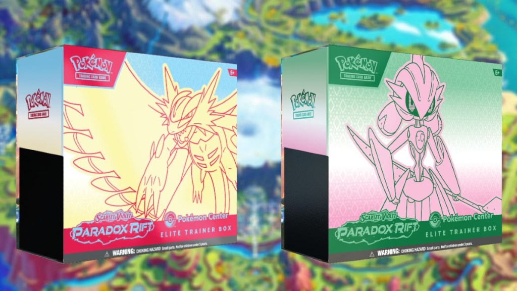 Pokemon Paradox Rift TCG ETBS