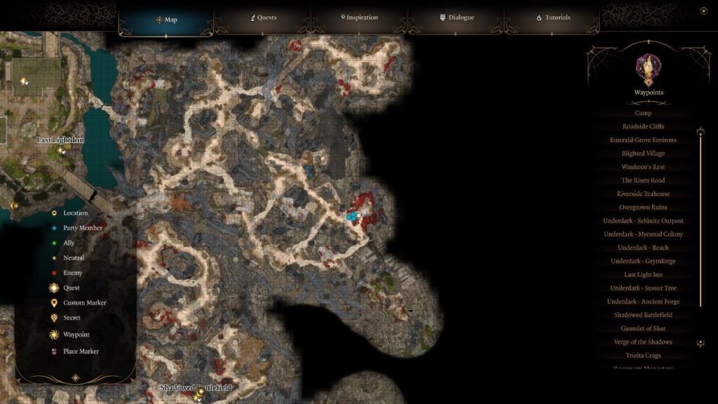 Punish The Wicked Quest Start Location in  BG3