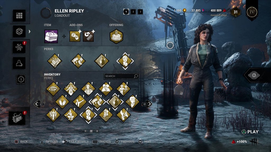 dead-by-daylight-ellen-ripley-survivor-build-perks