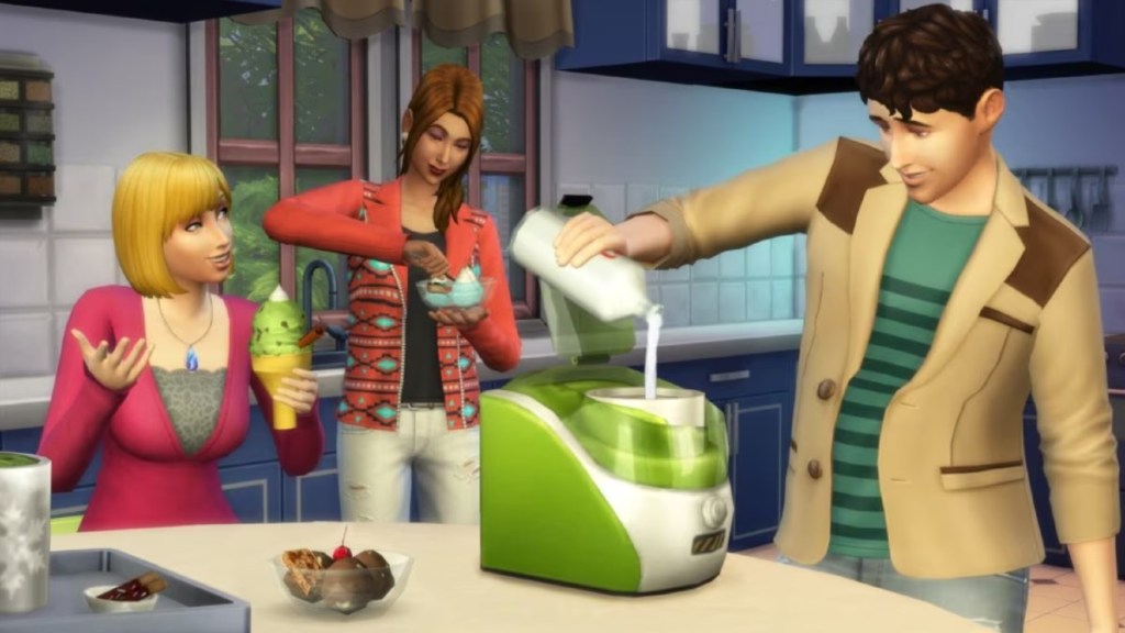 The Sims 4 Ice Cream Machine