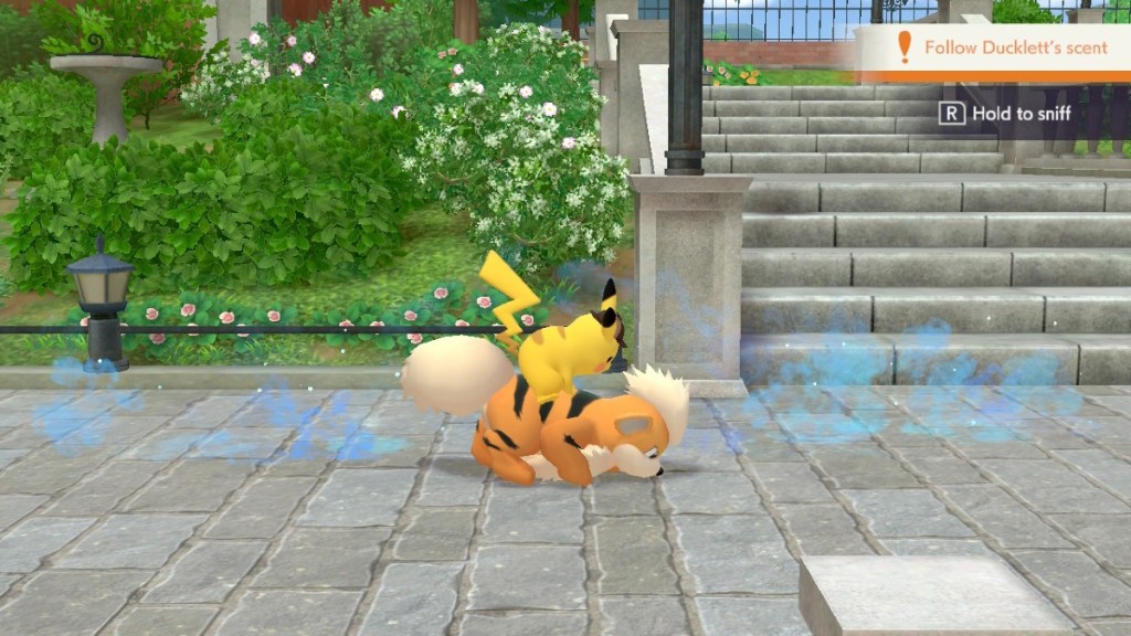 Growlithe and Pikachu Detective Pikachu