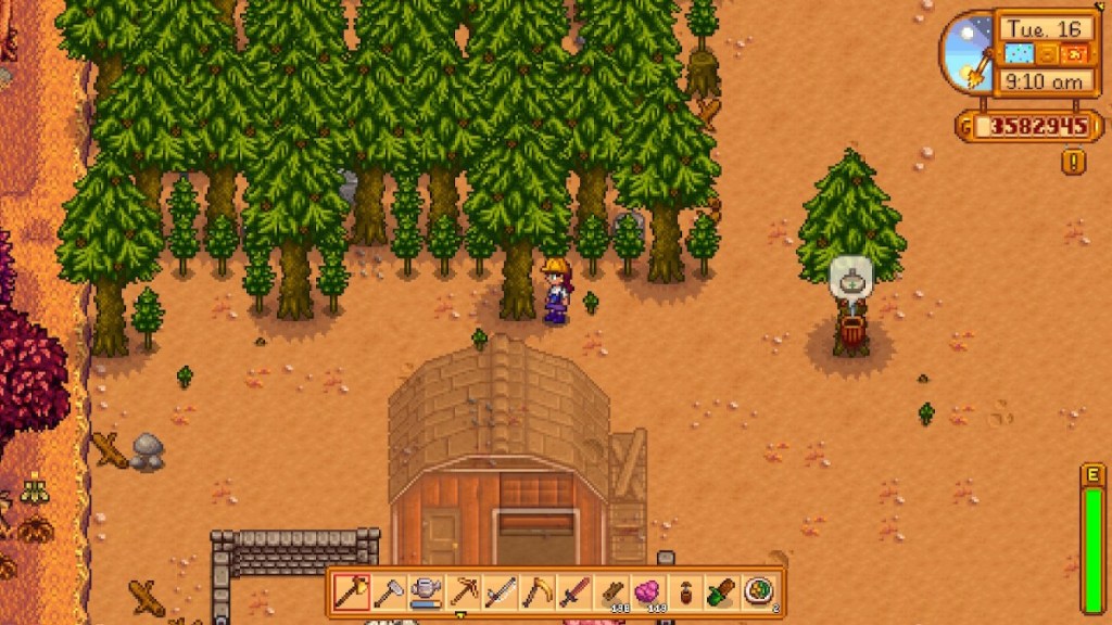 Pine Tree Stardew Valley