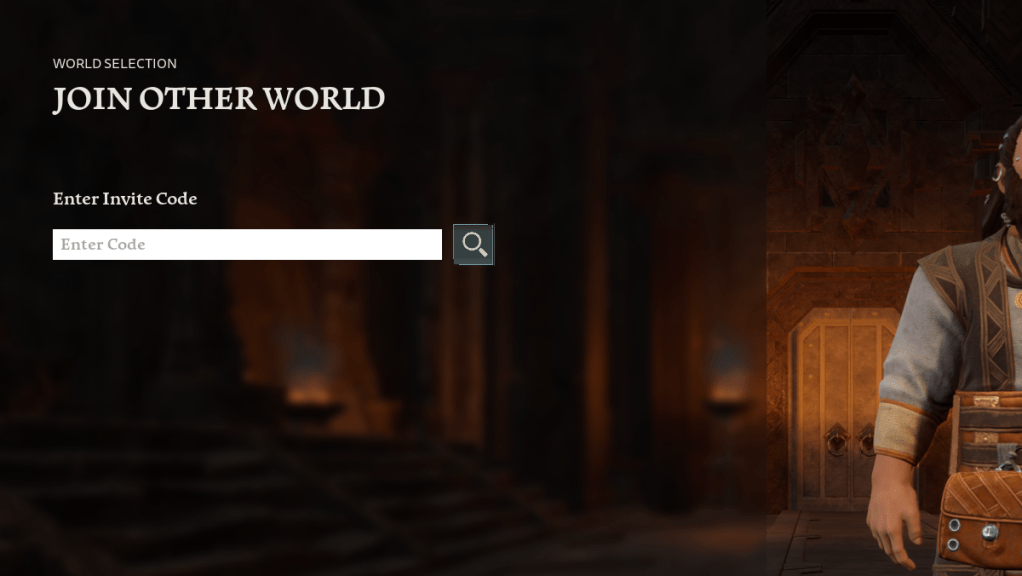 LotR: Return to Moria Join World Menu