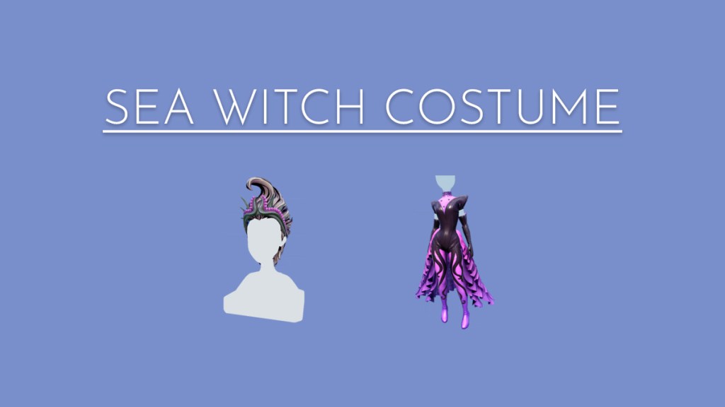 sea witch costume idea for halloween DDV