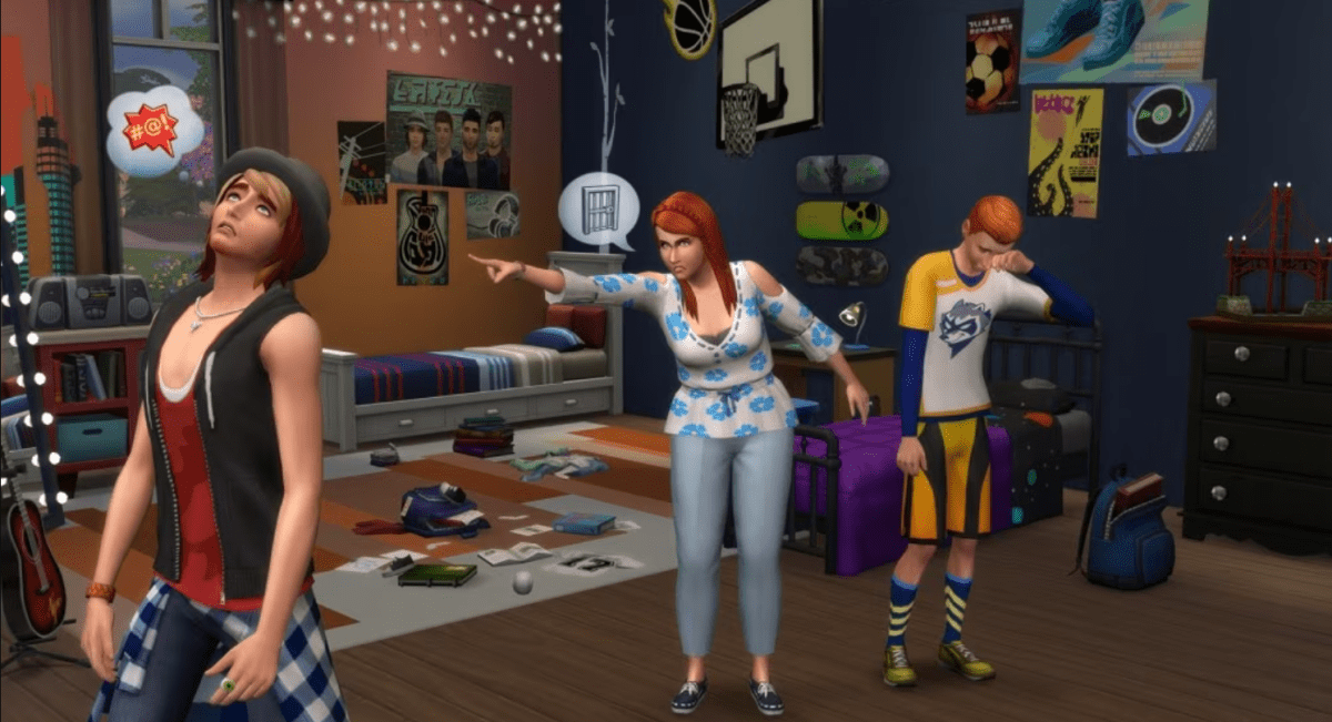 Sims Misbehaving