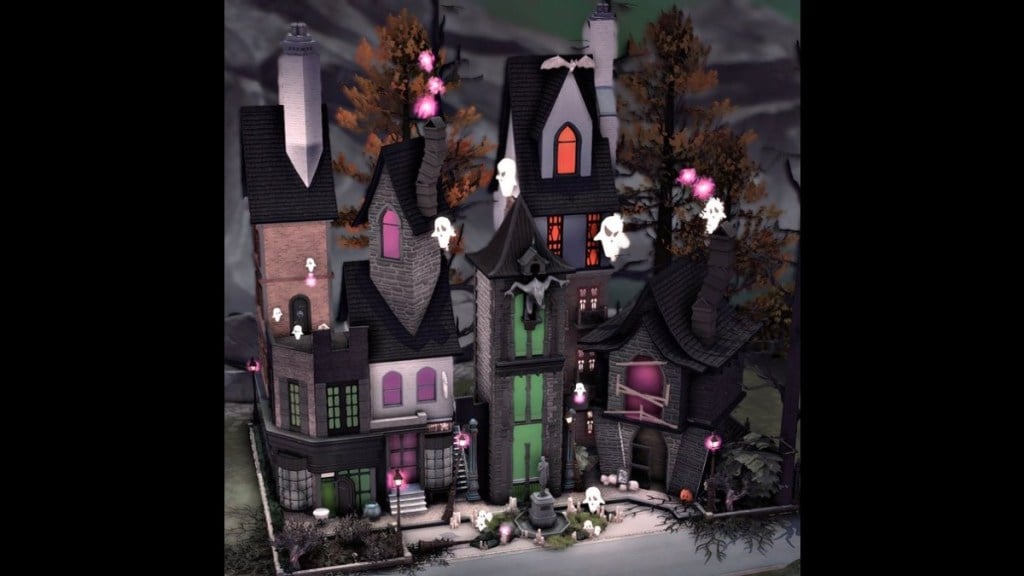 Spooky Halloween Village by @kqhartx