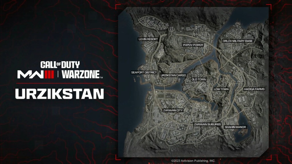 Urzikstan is a more dense map than Al Mazrah, but it's still going to have a alot of square footage in Warzone. 