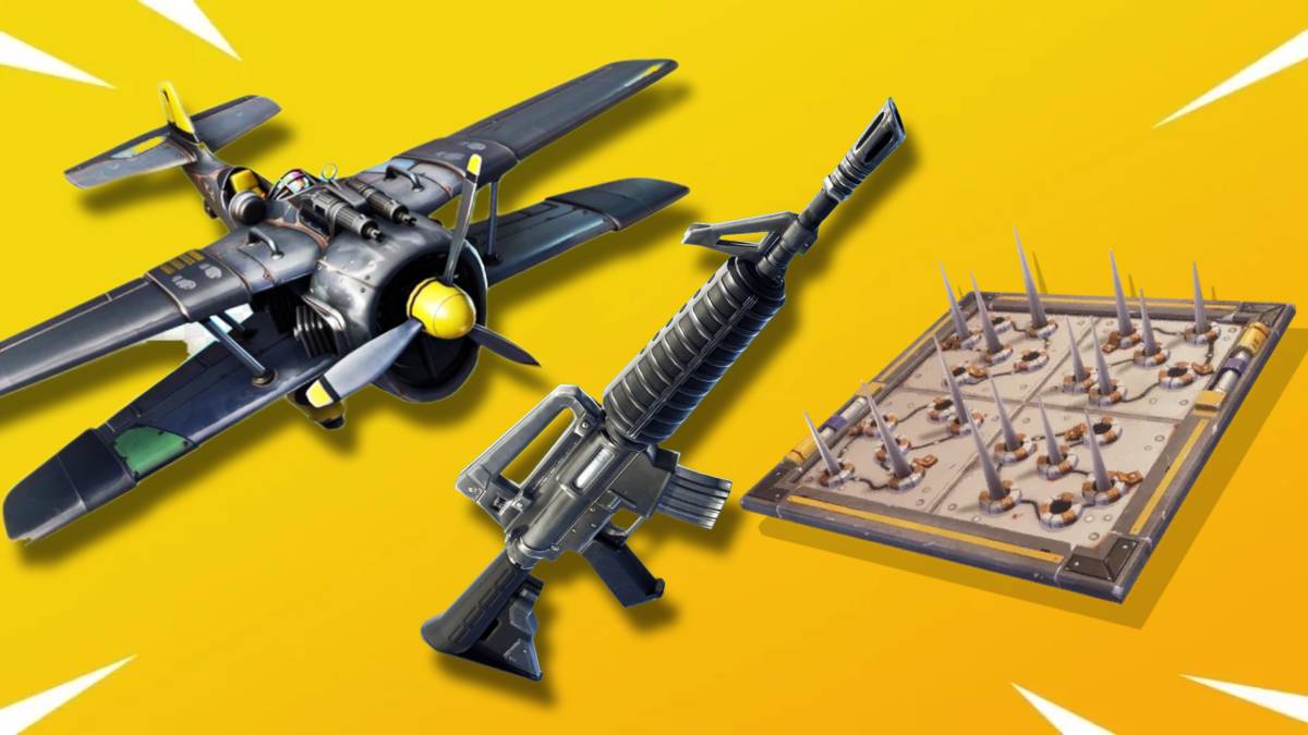 fortnite og map returning weapons vehicles items