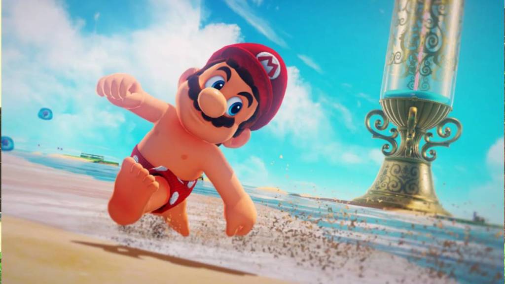 mario odyssey shirtless